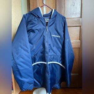Vintage Nike 90s Penn State PSU Quilted Sideline Team Issued Jacket